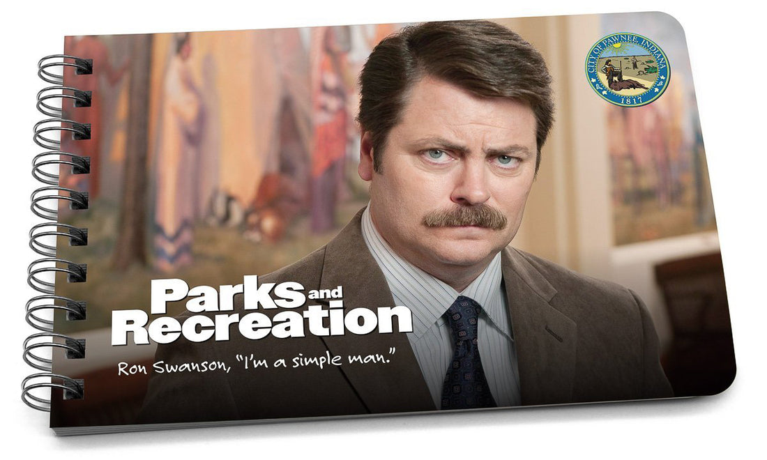 Book: Parks and Rec, Ron Swanson Quotes - Pack of 6