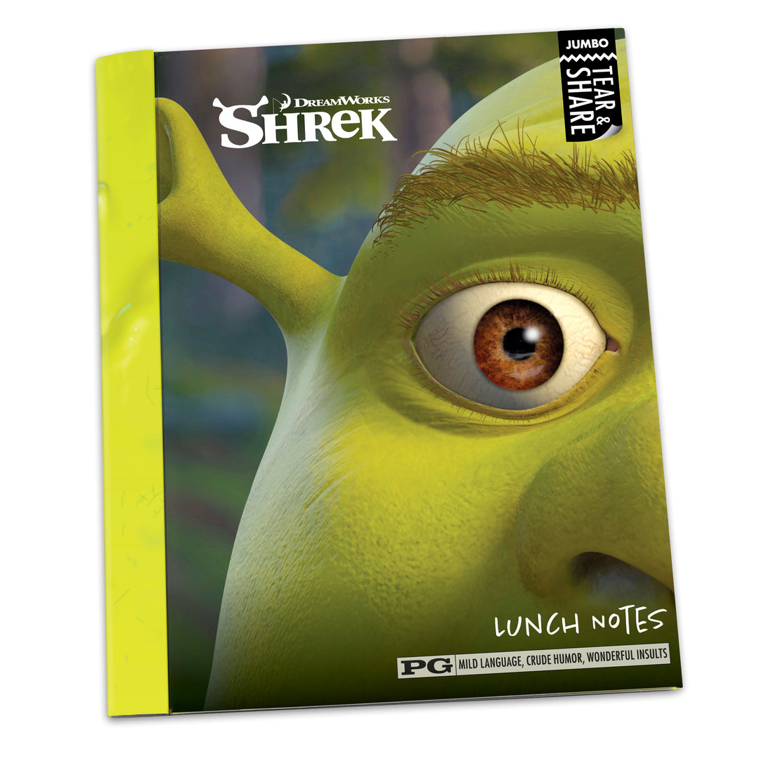 Jumbo Lunch Notes: Shrek - Pack of 6