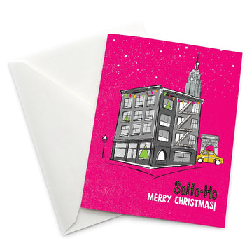 Greeting Card: SoHo-Ho Christmas - Pack of 6