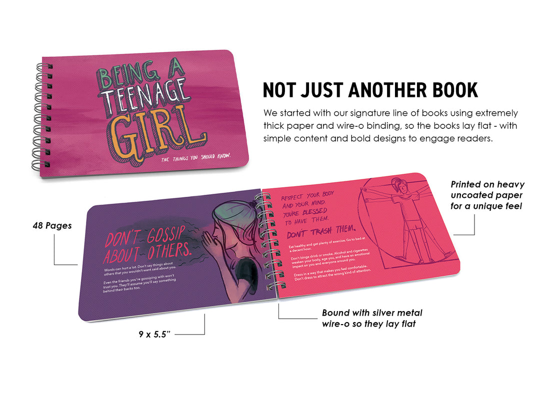 Book: Being a Teenage Girl - Pack of 6