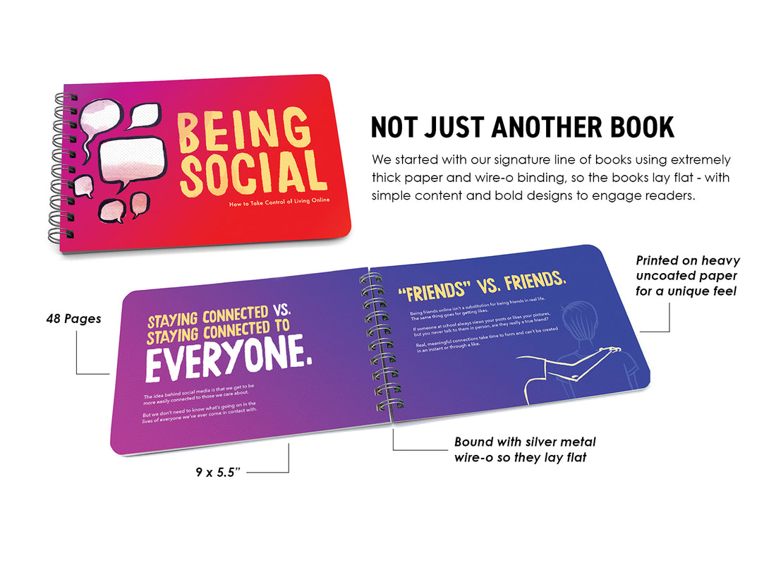 Book: Being Social - Pack of 6
