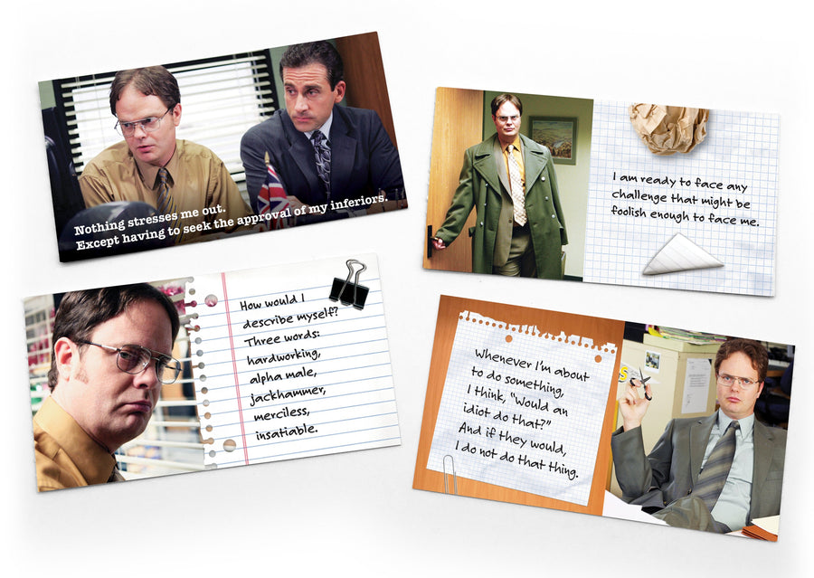 Lunch Notes: The Office, Dwight Schrute Wisdom Notes - Box of 15