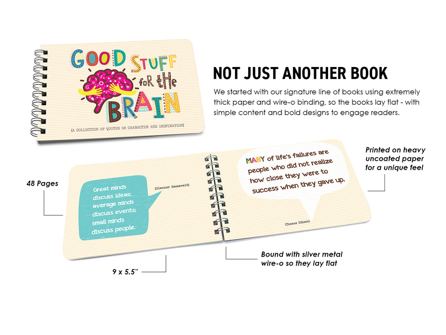 Book: Good Stuff for the Brain - Pack of 6