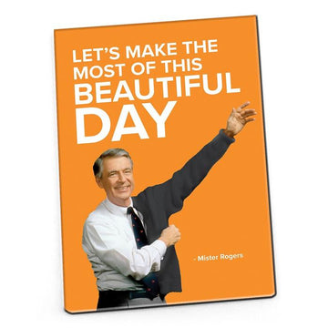 Magnet: Mister Rogers "Let's Make the Most of This Beautiful Day" - Pack of 6