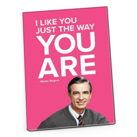 Magnet: Mister Rogers "I Like You Just the Way You Are" - Pack of 6