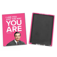 Magnet: Mister Rogers "I Like You Just the Way You Are" - Pack of 6
