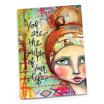 Magnet: Kelly Siegel "You are the Sculptor of Your Life" - Pack of 6