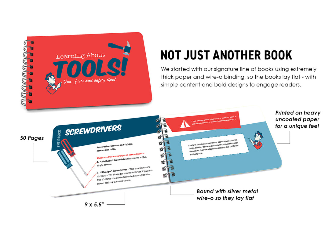 Book: Learning About Tools - Pack of 6