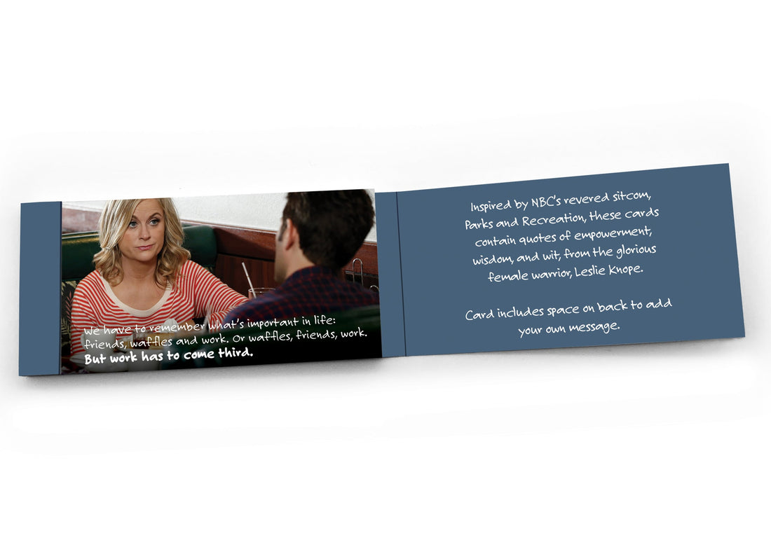 Lunch Notes: Parks and Rec, Leslie Knope Wisdom Notes - Box of 15