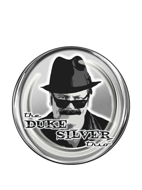 Sticker: Parks and Rec, Duke Silver Trio - Pack of 6