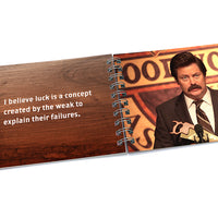 Book: Parks and Rec, Ron Swanson Quotes - Pack of 6