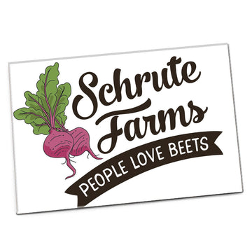 Magnet: The Office "Schrute Farms" - Pack of 6