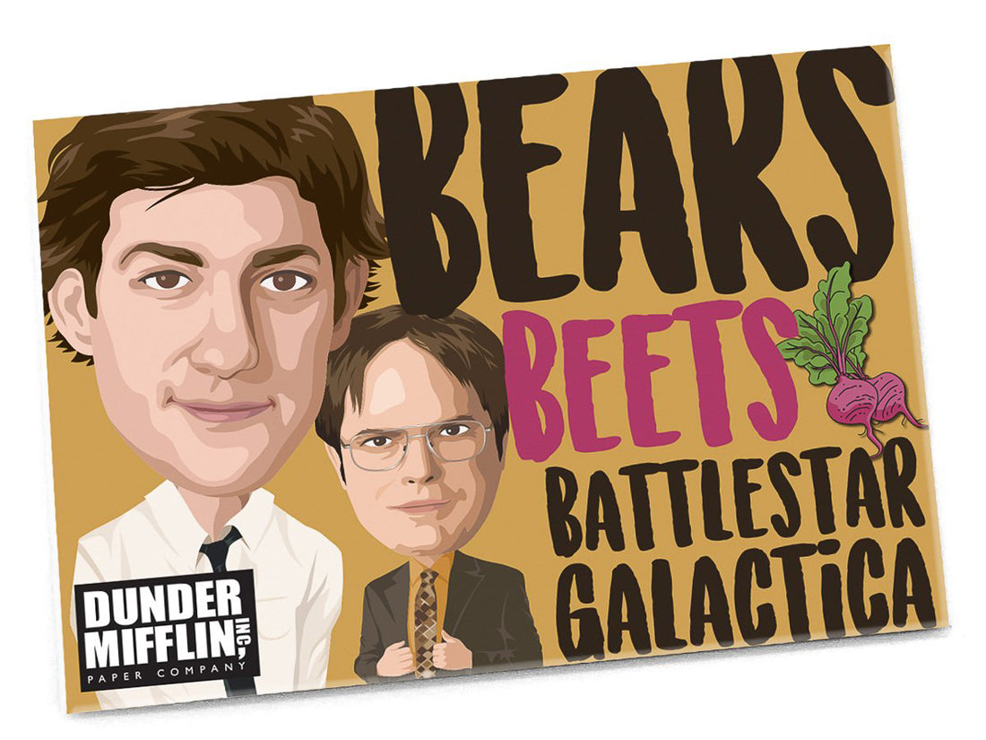Magnet: The Office "Bears, Beets, Battlestar Galactica" - Pack of 6