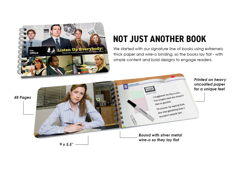 Book: The Office Quotes - Pack of 6