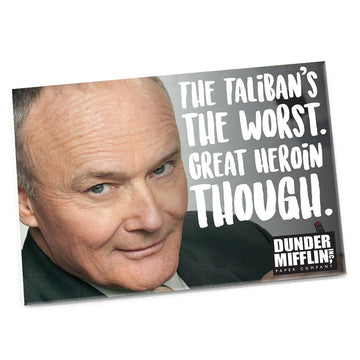 Magnet: The Office "The Taliban's the Worst" - Pack of 6