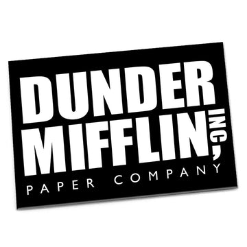 Magnet: The Office, Dunder Mifflin Logo - Pack of 6