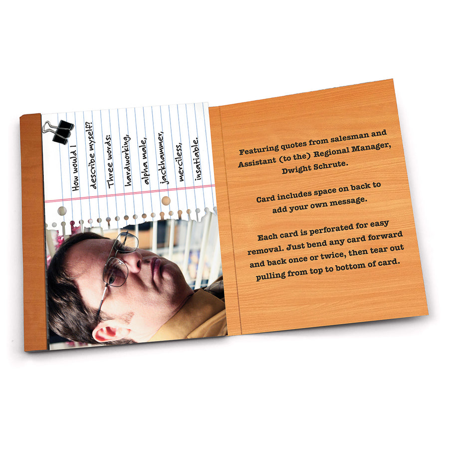 Jumbo Lunch Notes: The Office, Dwight Schrute Wisdom Notes - Pack of 6