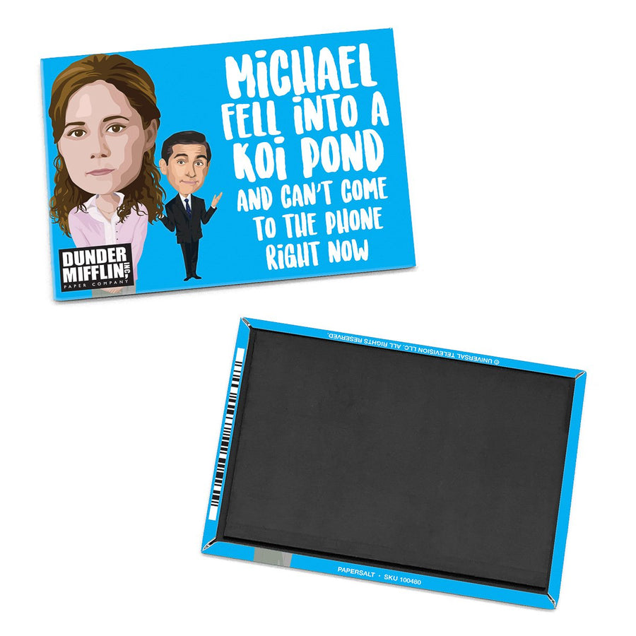 Magnet: The Office "Michael Fell Into a Koi Pond..." - Pack of 6