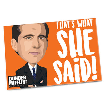 Magnet: The Office, Michael Scott "That's What She Said" - Pack of 6