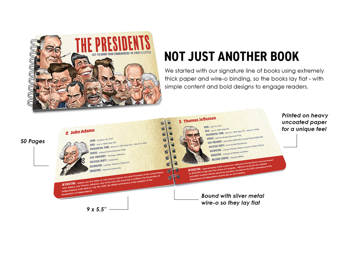 Book: The Presidents - Pack of 6