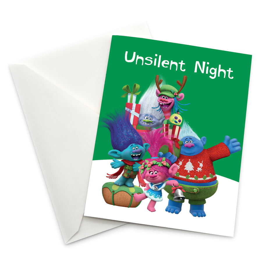 Greeting Card: Trolls, Unsilent Night - Pack of 6